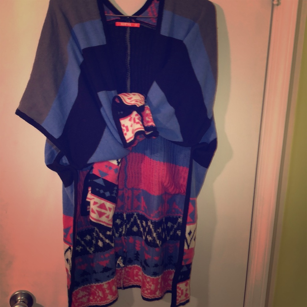 Colorful cardigan